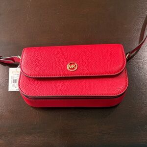 Michael Kors Bold Red Crossbody Bag